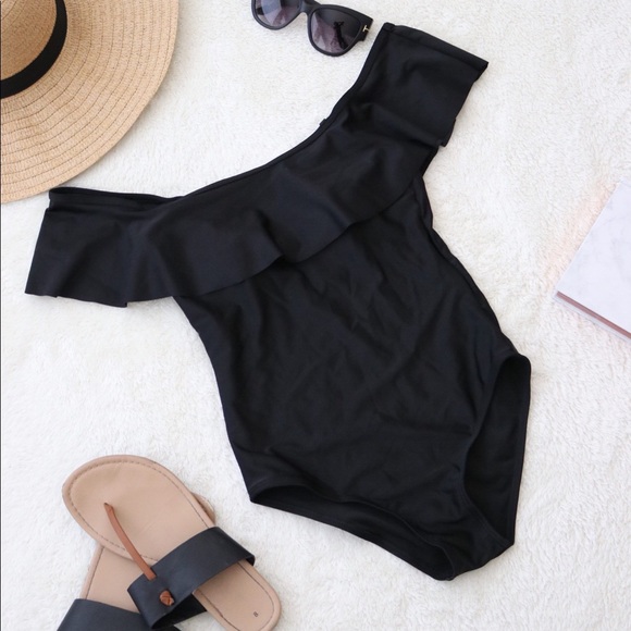 Other - Black one piece swimsuit